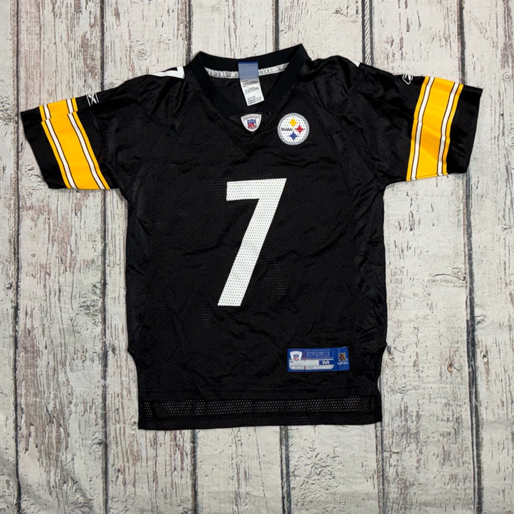 Ben Roethlisberger Pittsburgh Steelers Football Reebok Jersey Boys Kids